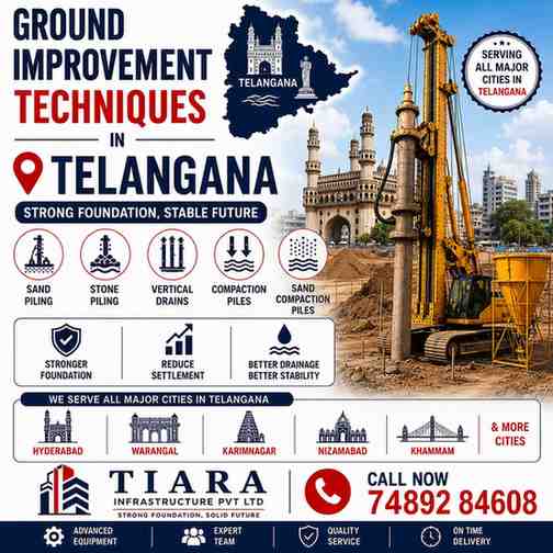 Ground Improvement Techniques in Telangana